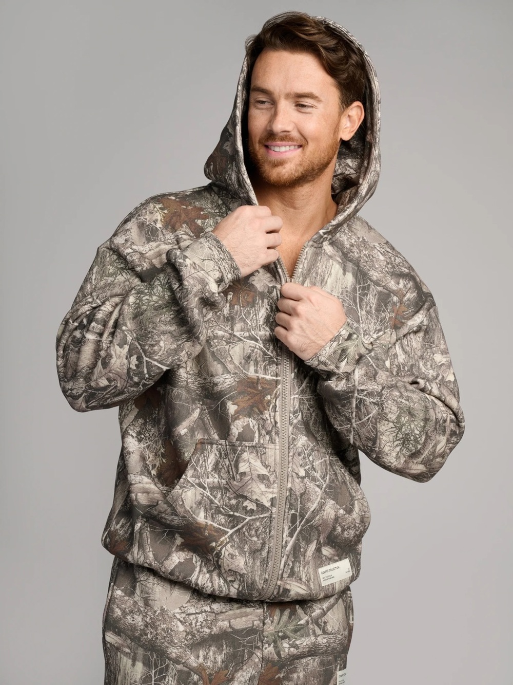 Comfrt Camo Zip Hoodie